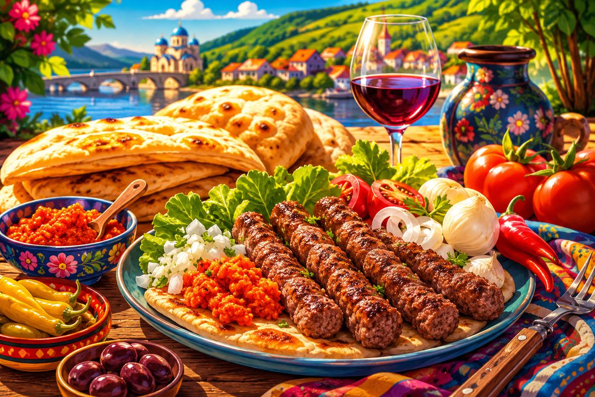 Serbian gastronomy and traditional food