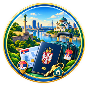 Serbia Relocation Icon
